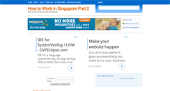Desktop Screenshot of howtoworkinsingapore2.blogspot.com