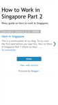 Mobile Screenshot of howtoworkinsingapore2.blogspot.com