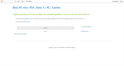 Desktop Screenshot of bestpsp2games.blogspot.com