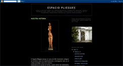 Desktop Screenshot of espaciopliegues.blogspot.com