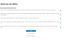 Tablet Screenshot of noticiasdamidia.blogspot.com