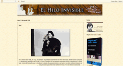 Desktop Screenshot of elhiloinvisible.blogspot.com