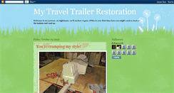 Desktop Screenshot of mytraveltrailerrestoration.blogspot.com