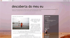 Desktop Screenshot of descobertadomeueu.blogspot.com