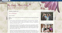 Desktop Screenshot of mybodytheirbaby.blogspot.com