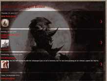 Tablet Screenshot of bloodandbonesblog.blogspot.com