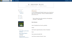 Desktop Screenshot of bbrooksblog.blogspot.com