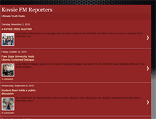 Tablet Screenshot of kovsiefmreporters.blogspot.com