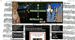 Desktop Screenshot of musicaprocesionalsevillana.blogspot.com