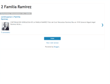 Tablet Screenshot of familiaramirez2.blogspot.com