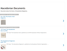 Tablet Screenshot of macedoniandocuments.blogspot.com