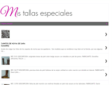 Tablet Screenshot of miszapatostallasespeciales.blogspot.com