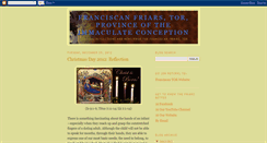 Desktop Screenshot of franciscanfriarstor.blogspot.com