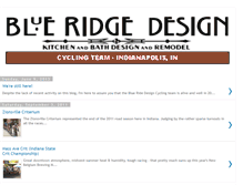 Tablet Screenshot of blueridgedesigncycling.blogspot.com