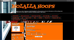 Desktop Screenshot of molallahoops.blogspot.com