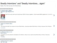 Tablet Screenshot of deadlyintentionsmovie.blogspot.com