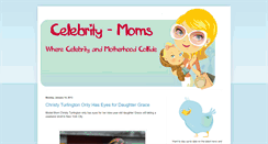 Desktop Screenshot of celebrity-moms.blogspot.com