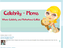 Tablet Screenshot of celebrity-moms.blogspot.com