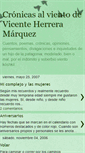 Mobile Screenshot of cronicasalviento.blogspot.com