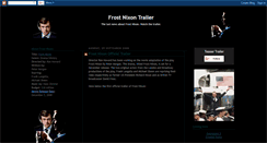 Desktop Screenshot of frost-nixon-trailer.blogspot.com