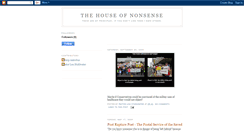 Desktop Screenshot of house-of-nonsense.blogspot.com