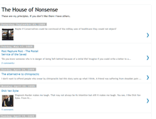 Tablet Screenshot of house-of-nonsense.blogspot.com