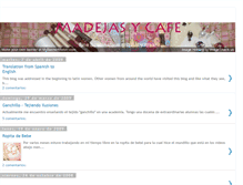 Tablet Screenshot of madejasycafe.blogspot.com