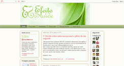 Desktop Screenshot of efeitosaude.blogspot.com