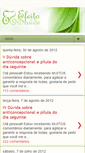 Mobile Screenshot of efeitosaude.blogspot.com