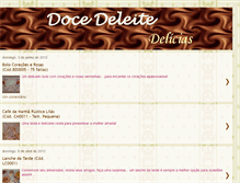 Tablet Screenshot of docedeleitedelicias.blogspot.com