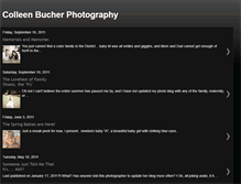 Tablet Screenshot of colleenbphotography.blogspot.com
