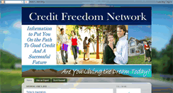 Desktop Screenshot of creditfreedomnetwork.blogspot.com
