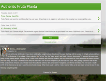Tablet Screenshot of fakefrutaplanta.blogspot.com