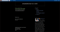 Desktop Screenshot of chanersyah1945.blogspot.com