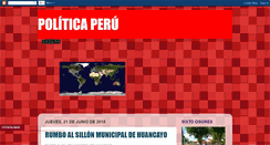 Desktop Screenshot of maspoliticas.blogspot.com