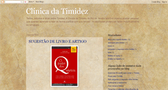 Desktop Screenshot of clinicadatimidez.blogspot.com