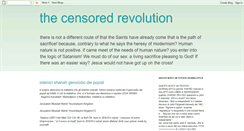 Desktop Screenshot of censoredrevolution.blogspot.com