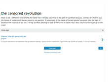 Tablet Screenshot of censoredrevolution.blogspot.com