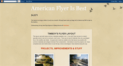 Desktop Screenshot of americanflyertrainsarethebest.blogspot.com