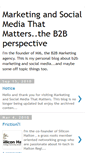 Mobile Screenshot of marketingthatmatters.blogspot.com