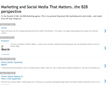 Tablet Screenshot of marketingthatmatters.blogspot.com