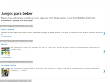 Tablet Screenshot of juegosbeber.blogspot.com