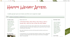 Desktop Screenshot of happyweightafter.blogspot.com