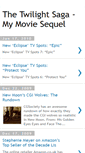 Mobile Screenshot of mythetwilightsaga.blogspot.com