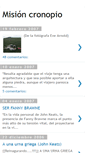 Mobile Screenshot of misioncronopio.blogspot.com