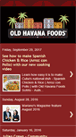 Mobile Screenshot of oldhavanafoods.blogspot.com