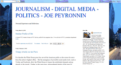 Desktop Screenshot of joepeyronnin.blogspot.com