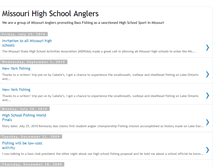 Tablet Screenshot of missourihighschoolanglers.blogspot.com