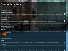 Tablet Screenshot of booksofscrap.blogspot.com