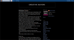 Desktop Screenshot of creativebuyers.blogspot.com